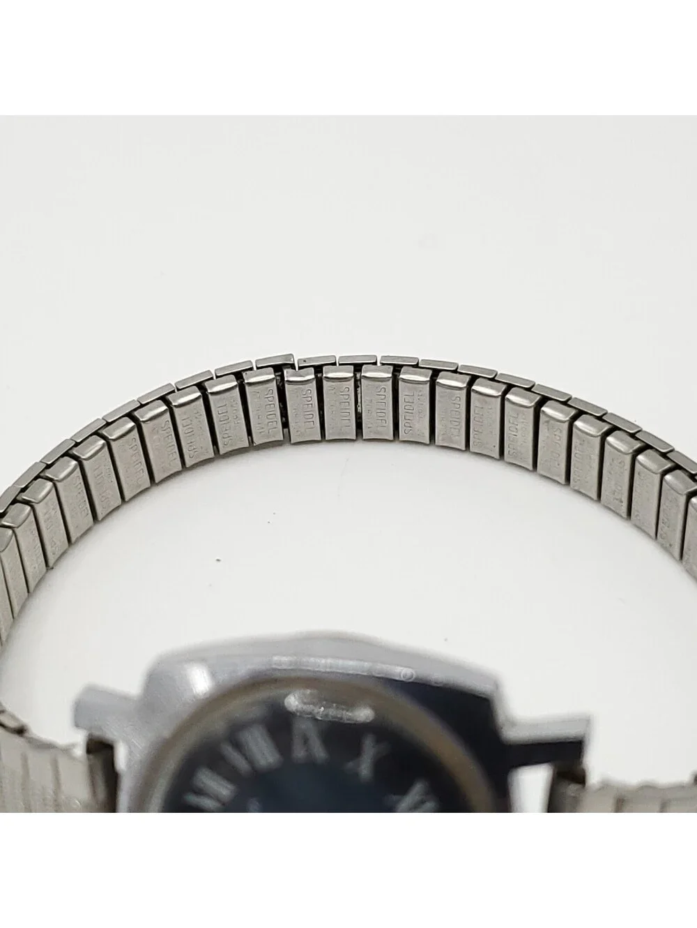 Vintage Timex Mechanical Water-resistant Womens Watch Parts Blue Dial